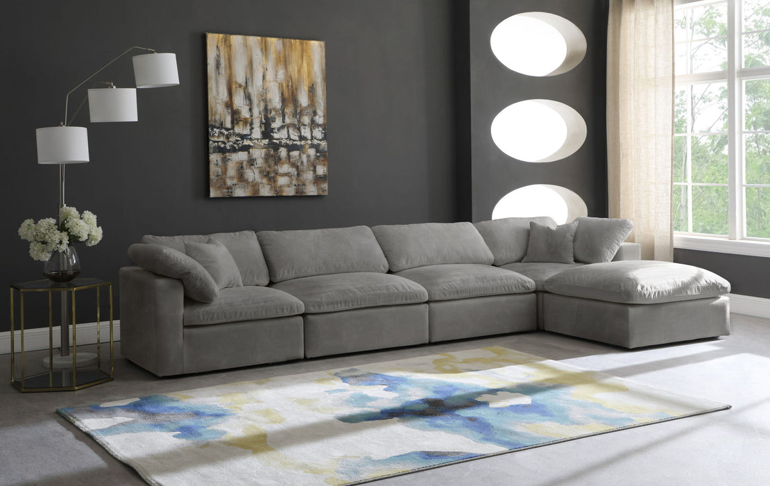 Cozy - 5 Piece Modular Sectional With Chaise