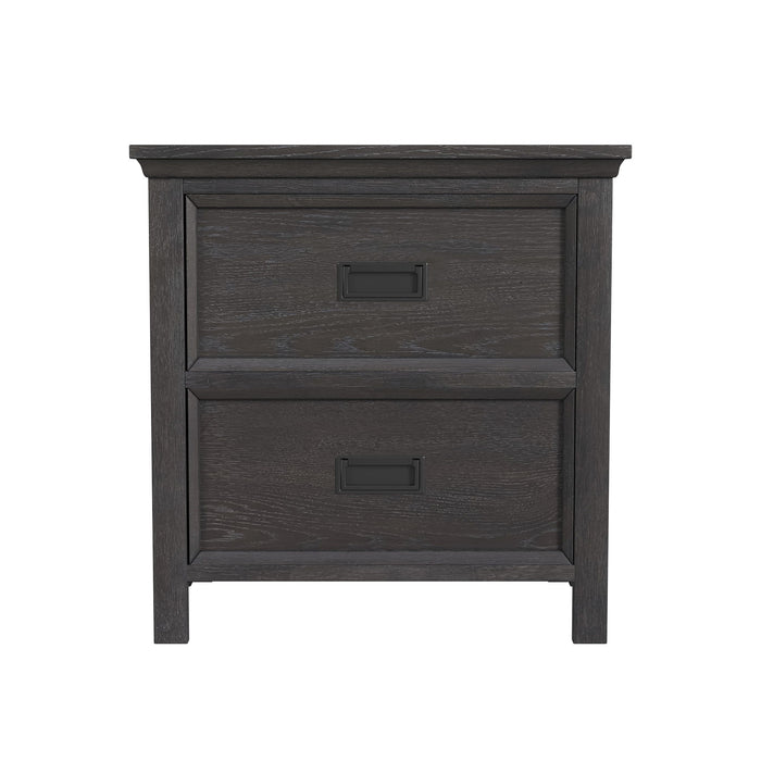 Hampton Kids - 2-Drawer Nightstand With Usb - Stylish Home Furniture