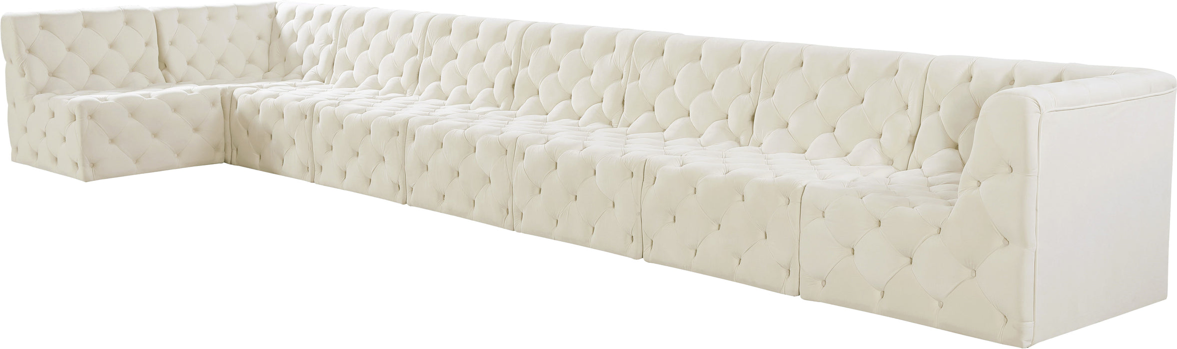 Tuft - Modular Sectional 8 Piece - Cream