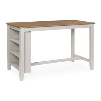 Harperfeld - Rectangular Dining Room Counter Table - Natural / Gray - Stylish Home Furniture