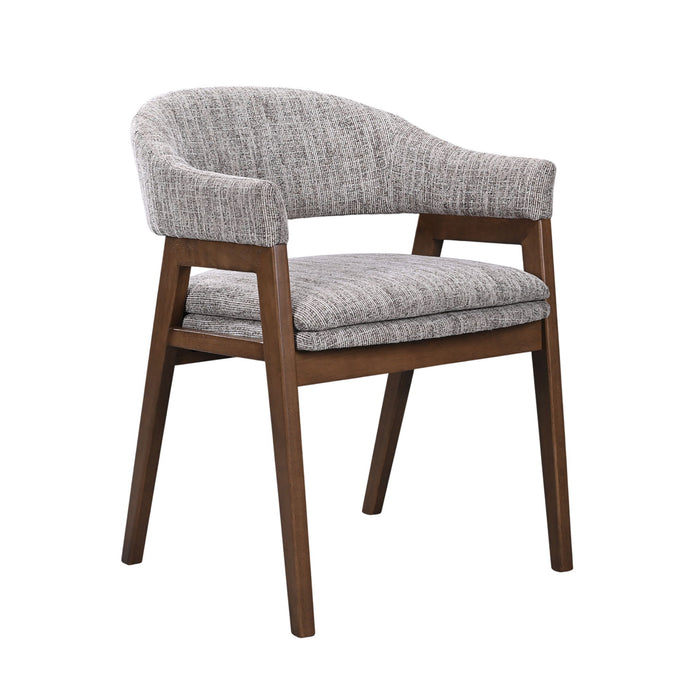 Miller - Arm Chair (Set of 2) - Walnut - Stylish Home Furniture