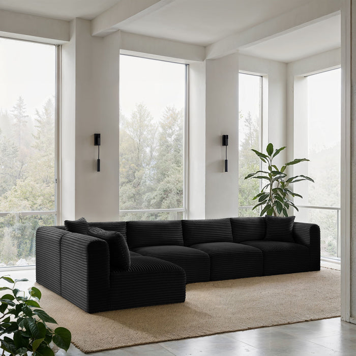 Shaggy - 5 Piece Modular Sectional
