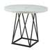 Riko - Round Counter Height Dining Table - White - Stylish Home Furniture