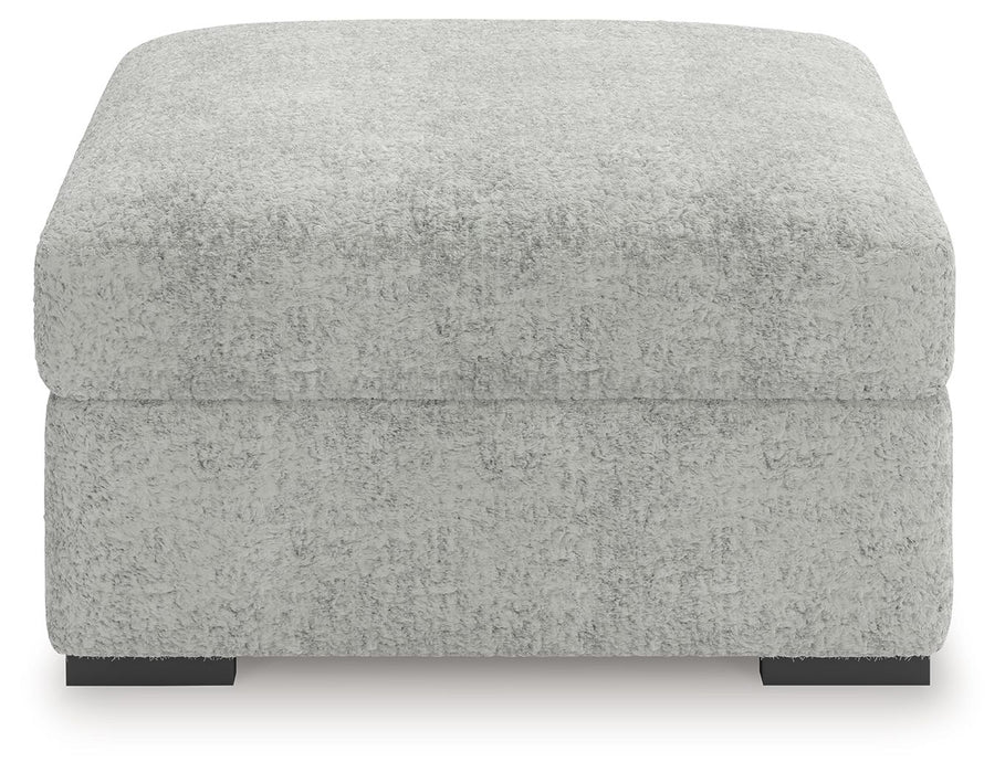 Cuddle Plush - Oversized Accent Ottoman - Arctic
