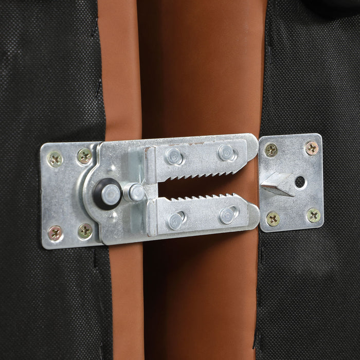 Cube - Ottoman - Cognac