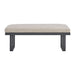 Playa - Dining Bench - Dark Gray / Beige - Stylish Home Furniture
