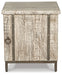 Laddford - Accent Cabinet - Shelf - Whitewash - Stylish Home Furniture