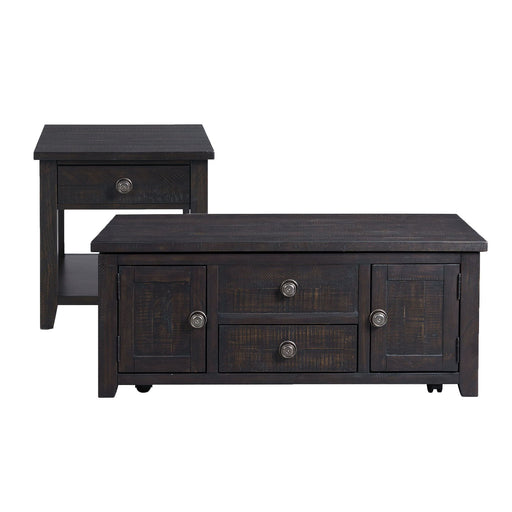 Kendyl - 2 Piece Occasional Table Set Coffee Table & End Table - Espresso - Stylish Home Furniture
