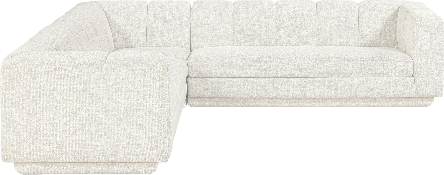 Modari - Sectional - Cream - Stylish Home Furniture