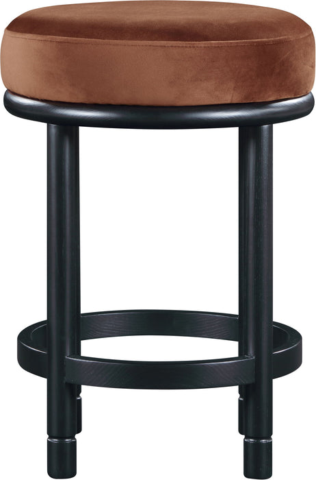 Monette - Counter Stool With Black Base