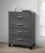 B376 - Chest - Gray - Stylish Home Furniture