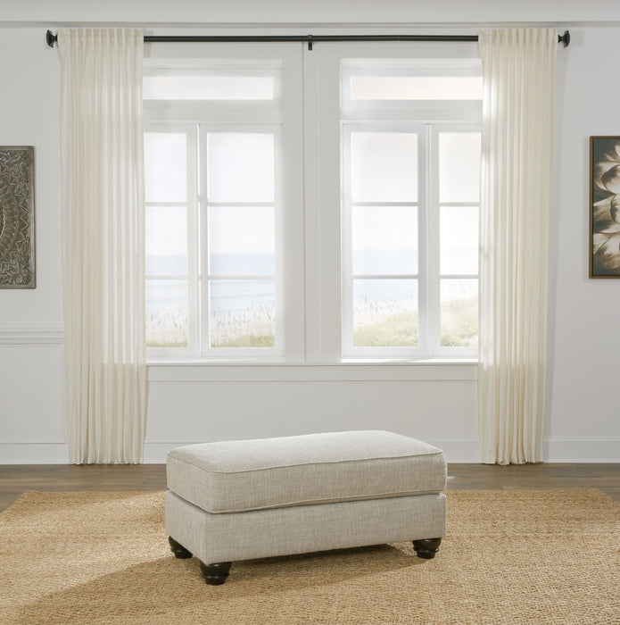 Asanti - Ottoman - Fog - Stylish Home Furniture