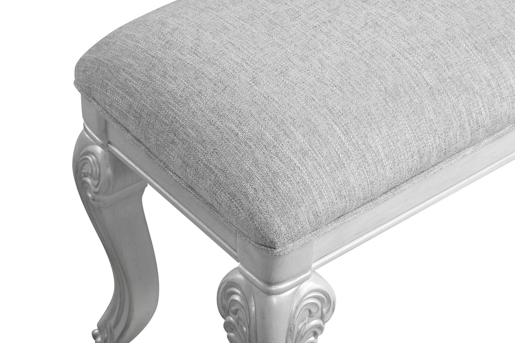 Cambria Hills - Vanity Stool - Mist Gray