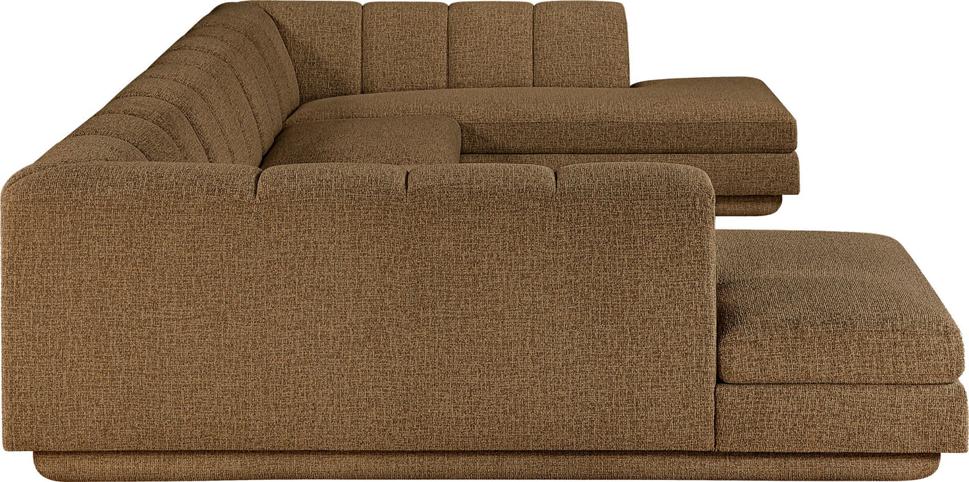 Modari - Sectional - Brown - Stylish Home Furniture