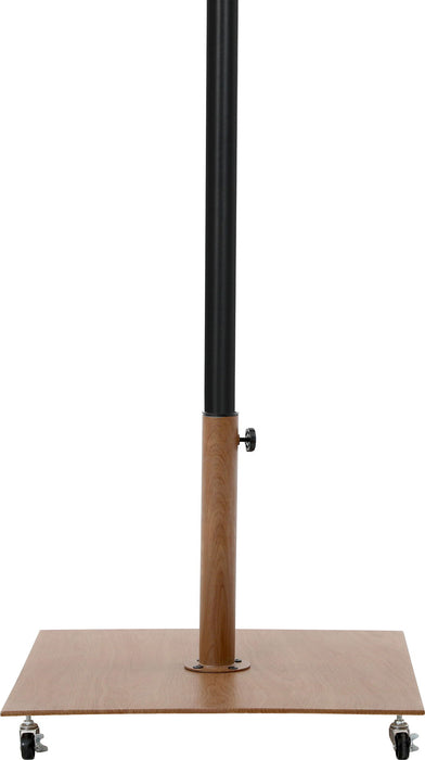 Amalfi - Aluminum Patio Umbrella - Light Brown Base / Black Pole - Stylish Home Furniture