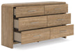 Gramburg - Six Drawer Dresser - Stylish Home Furniture