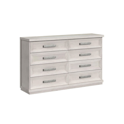 Avalanche - 8-Drawer Dresser - Antique White - Stylish Home Furniture