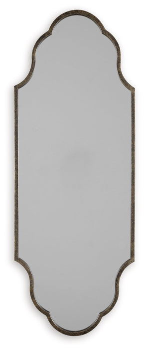 Hallgate - Antique Gold Finish - Accent Mirror