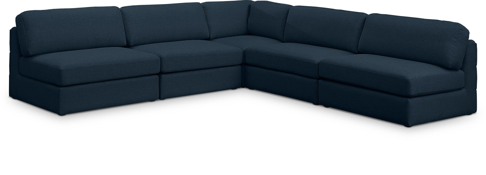 Beckham - 5 Piece Modular Corner Armless Sectional