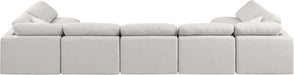 Indulge - Linen 7 Piece Modular U-Shaped Sectional - Stylish Home Furniture
