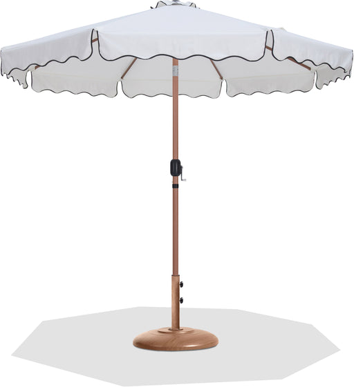 Amalfi - Patio Umbrella - Light Brown Base / Light Brown Pole