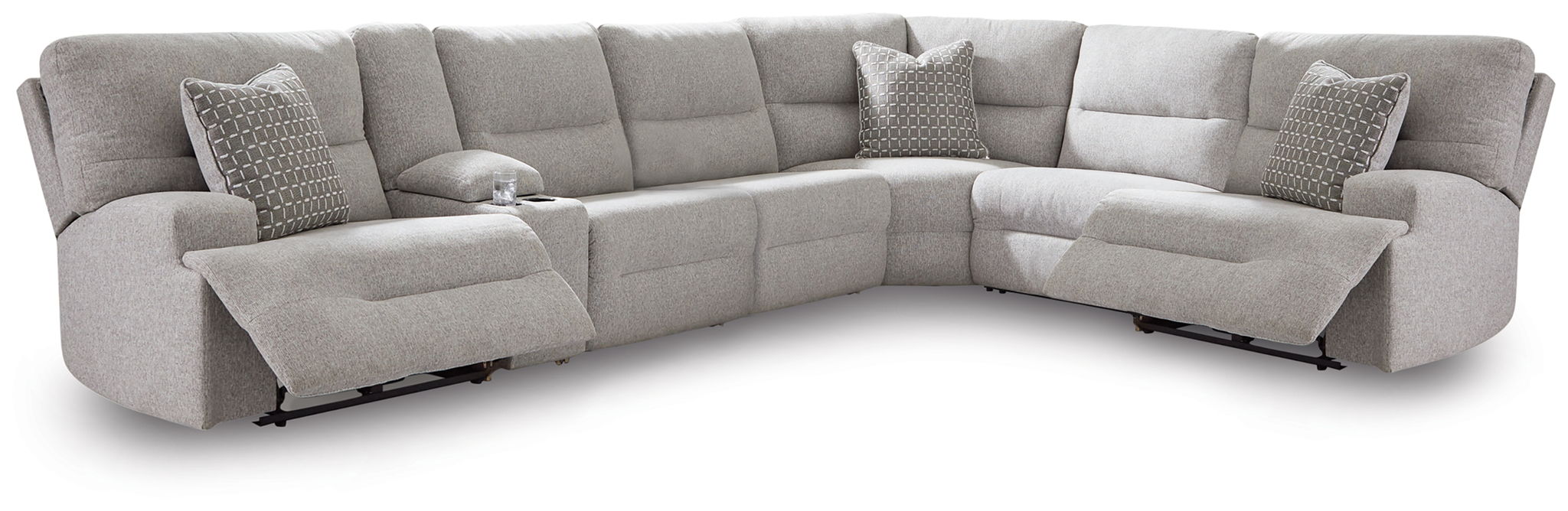 Acklen Place - Reclining Sectional - Stylish Home Furniture