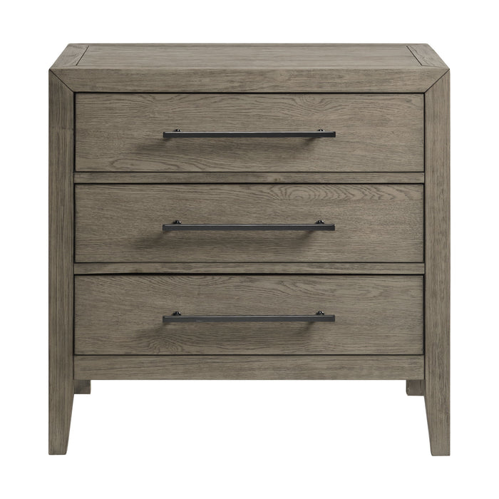 Versailles Contemporary - 3-Drawer Nightstand - Stylish Home Furniture