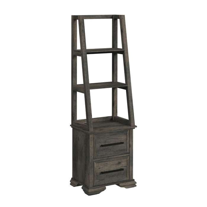 Park Ridge - 4 Piece Entertainment Unit With 71'' TV Console - Charcoal - Stylish Home Furniture