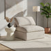 Indulge - Linen Armless Chair - Stylish Home Furniture