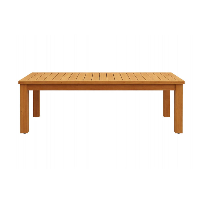 Bristol - Bay Slatted Wood Table - Stylish Home Furniture