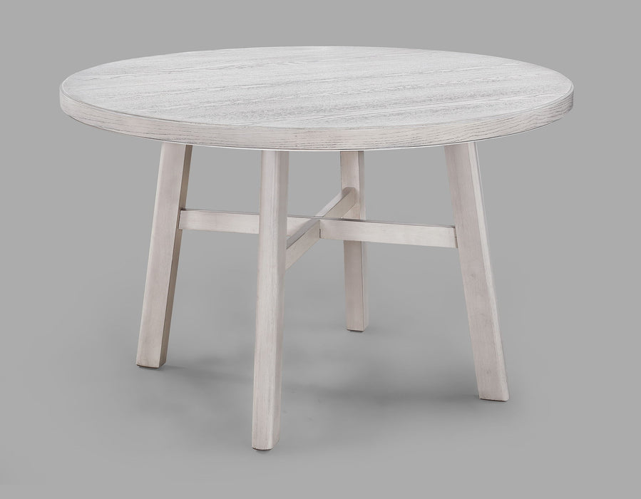 Blanche - Round Dining Table - Antique White