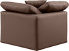 Indulge - Faux Leather Corner Chair - Stylish Home Furniture