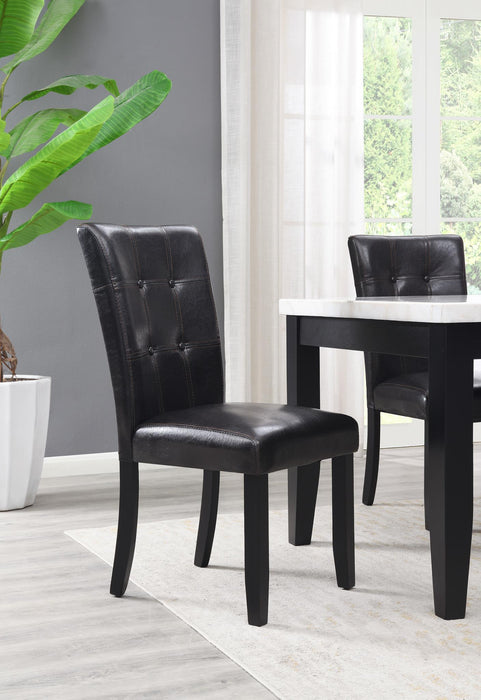 D127 - Side Chair (Set of 2) - Black