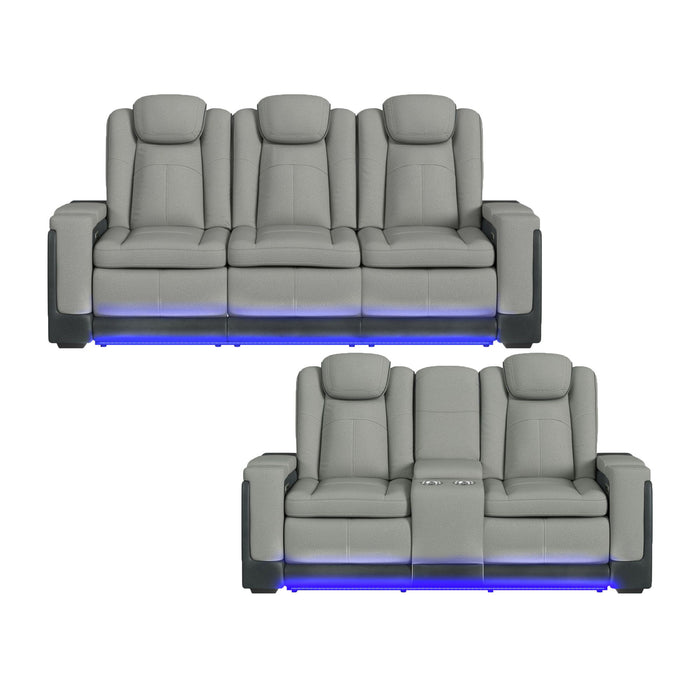 Lantana - Living Room Set - Charcoal - Stylish Home Furniture