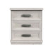Avalanche - 3-Drawer Nightstand With USB - Antique White - Stylish Home Furniture