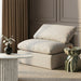 Indulge - Linen Armless Chair - Stylish Home Furniture