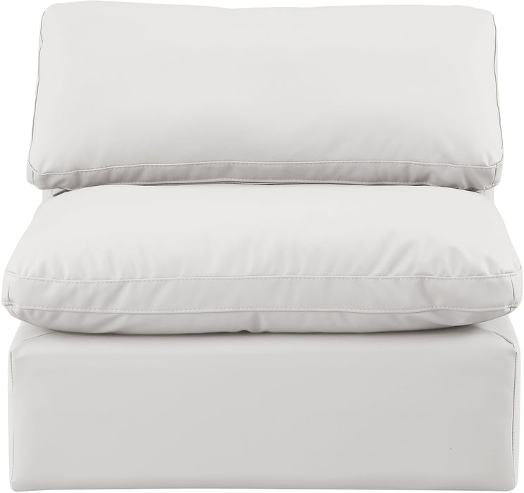 Indulge - Faux Leather Armless Chair - Stylish Home Furniture