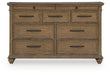 Karallin - Dresser - Stylish Home Furniture