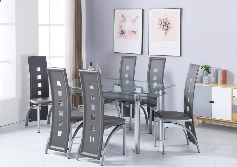 D325 - Dinette Table - Pearl Silver