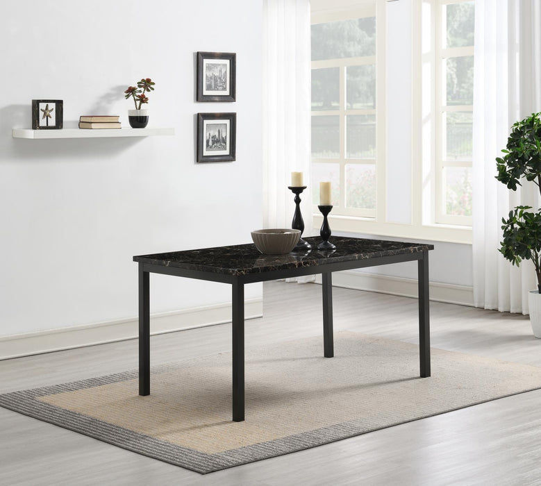 D240 - Dining Table Faux Marble