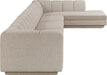 Modari - Sectional - Beige - Stylish Home Furniture