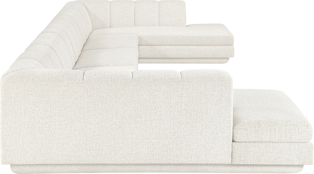 Modari - Sectional - Cream - Stylish Home Furniture