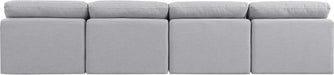 Indulge - Linen 4 Seat Modular Armless Sofa - Stylish Home Furniture