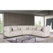 Four Seasons - Sectional Set With 6 Pillows - Camel - Stylish Home Furniture