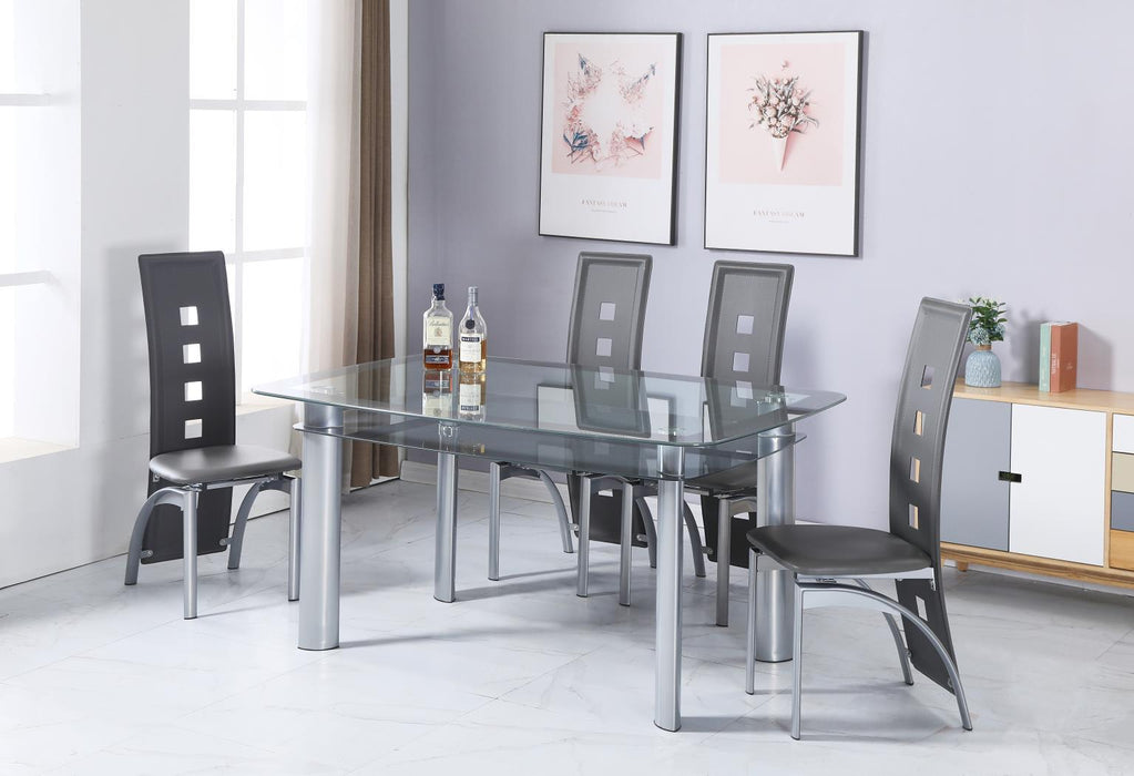 D325 - Dinette Table - Pearl Silver