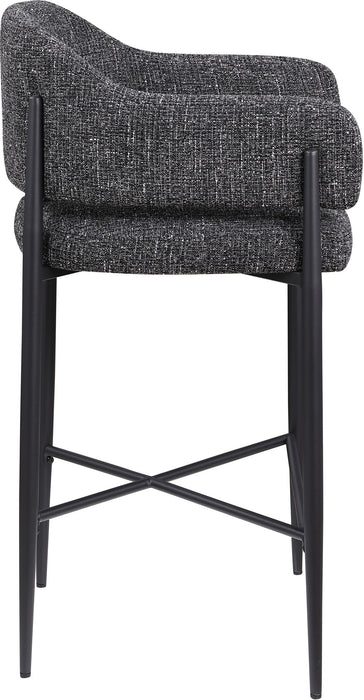 Dame - Fabric Upholstered Counter Stool (Set of 2)