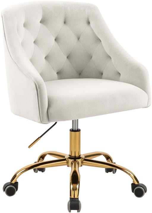 Arden - Office Chair with Gold Legs