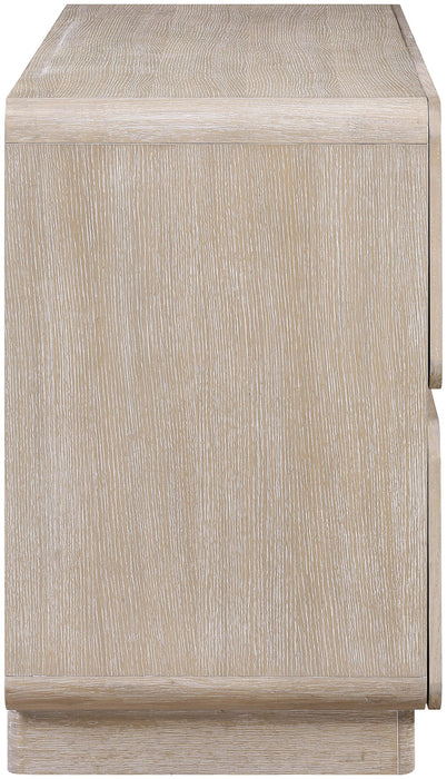 Adagio - Solid Wood And Oak Veneer Dresser - Natural - Stylish Home Furniture