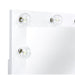 Jacey - Complete Vanity With Lightbulbs - Glossy White - Stylish Home Furniture