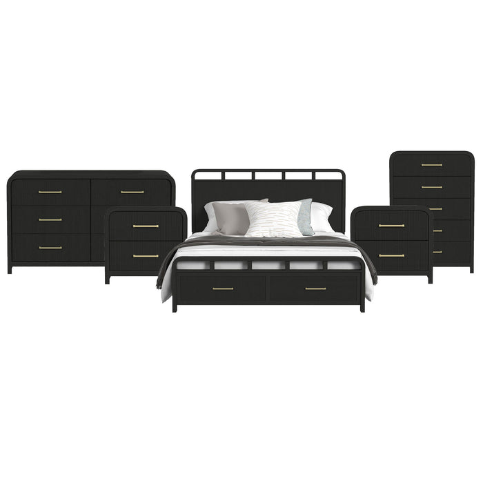 Ridgemont - Storage Bedroom Set - Stylish Home Furniture